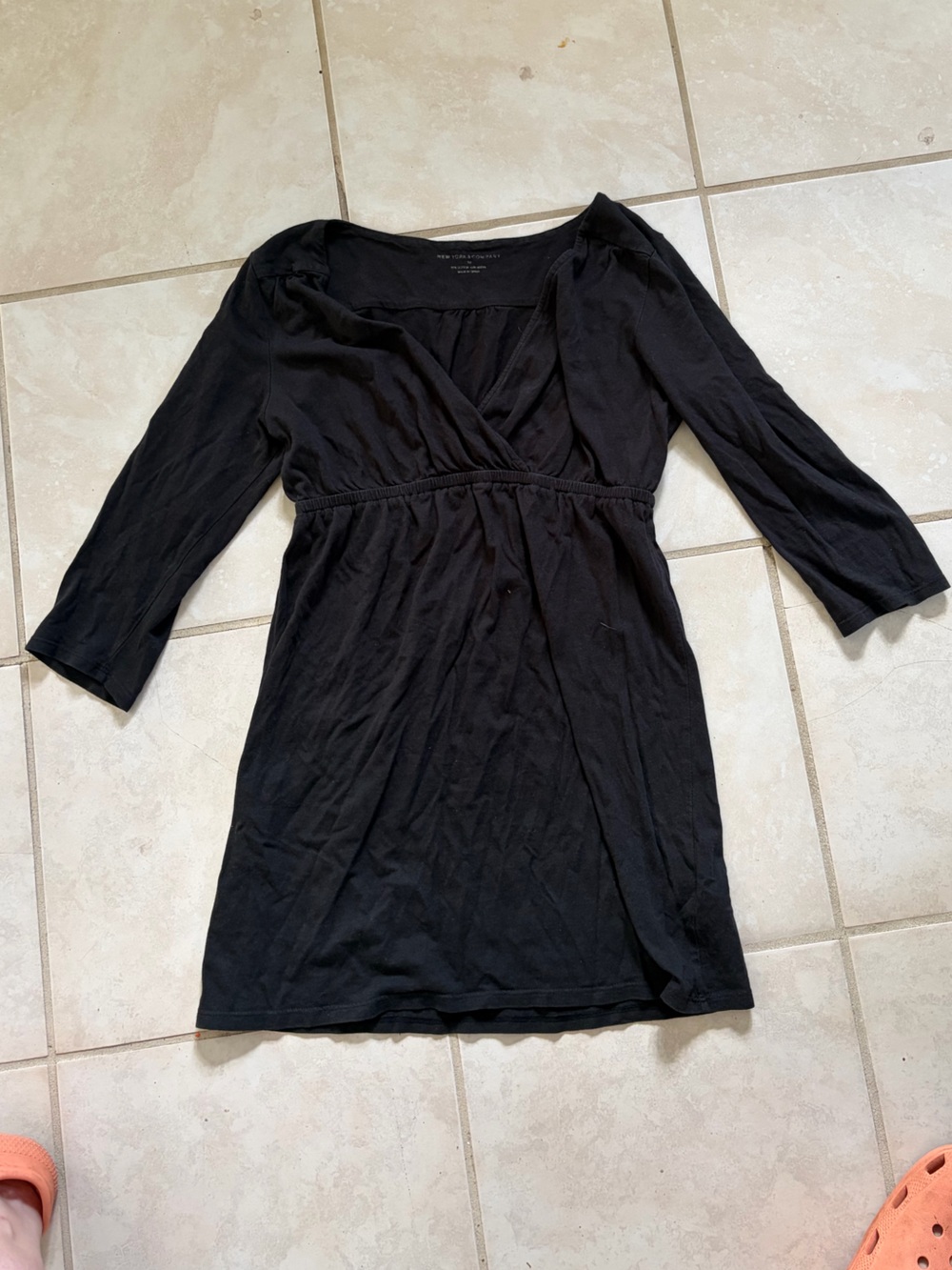 New York & Company Black Long Sleeve shirt